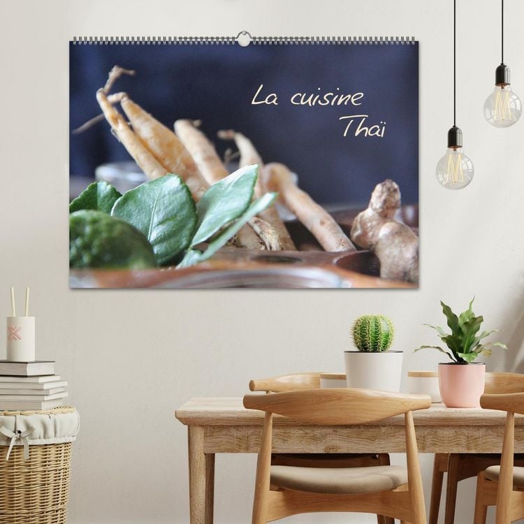 Produktbild: La cuisine Tha&iuml; (Calendrier mural 2026 DIN A2 vertical), CALVENDO calendrier mensuel
