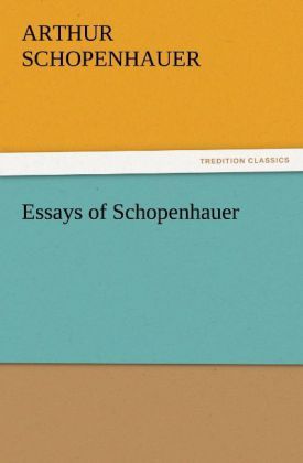 Produktbild: Essays of Schopenhauer