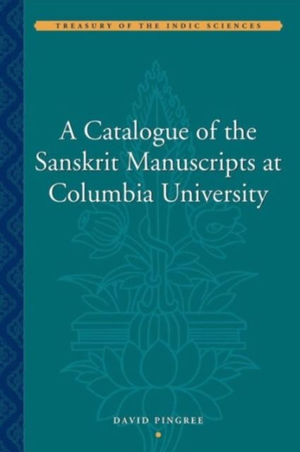 Produktbild: Catalogue Of The Sanskrit Manu
