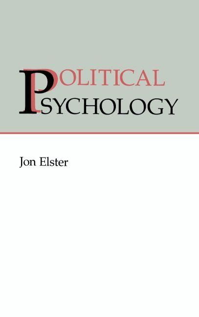 Produktbild: Political Psychology