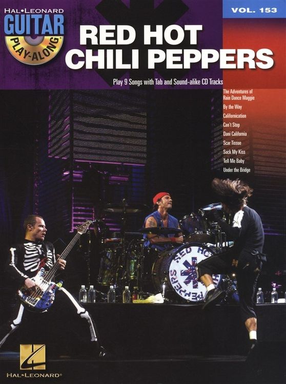 Produktbild: Red Hot Chili Peppers Guitar Play-Along Volume 153 Book/Online Audio