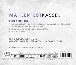 Produktbild: Sinfonie 1 (Live-Aufnahme 1989)