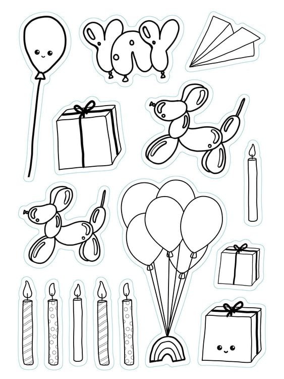 Produktbild: Color Your Own Stickers