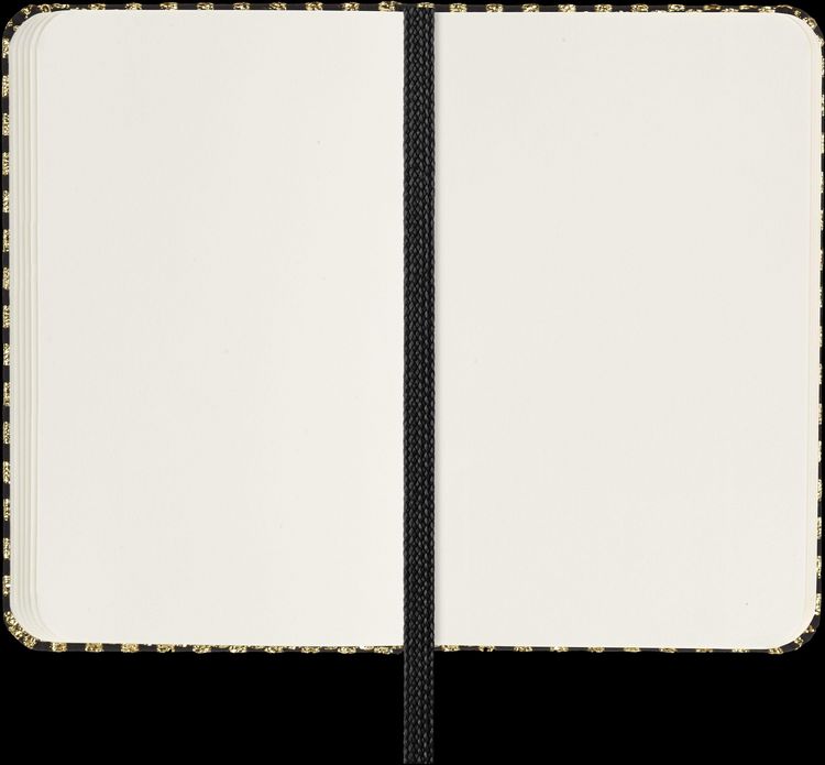 Produktbild: Moleskine Shine Notizbuch, XS, Blanko, gold