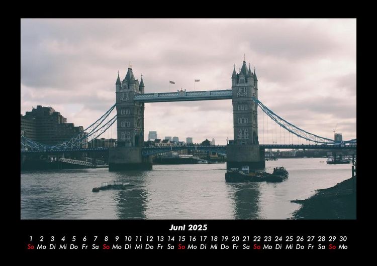 Produktbild: London 2025 Fotokalender DIN A3