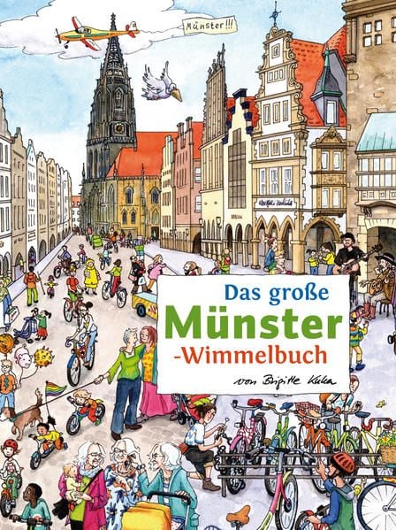 Produktbild: Das gro&szlig;e M&Uuml;NSTER-Wimmelbuch