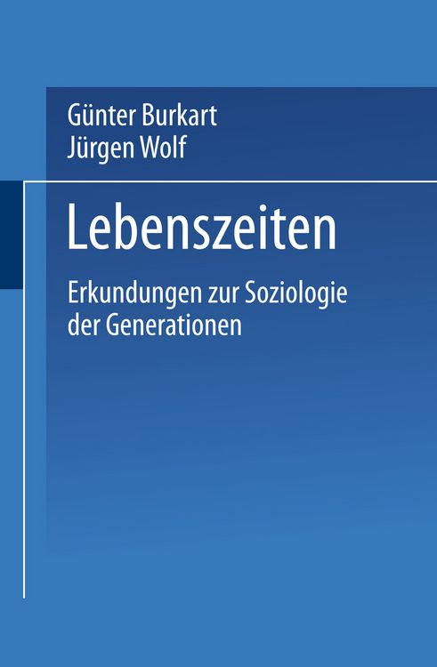 Produktbild: Lebenszeiten