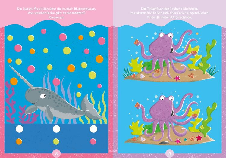 Produktbild: Einfach r&auml;tseln! F&uuml;r Kindergarten-Kids. Unter Wasser