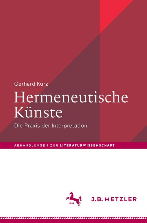 Produktbild: Hermeneutische K&uuml;nste