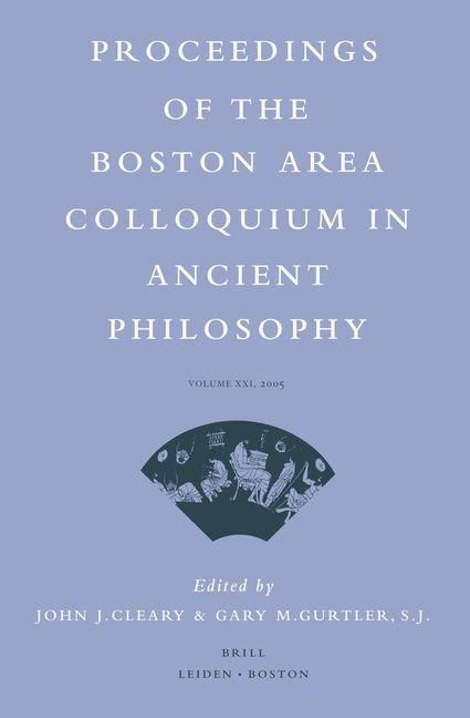 Produktbild: Proceedings of the Boston Area Colloquium in Ancient Philosophy