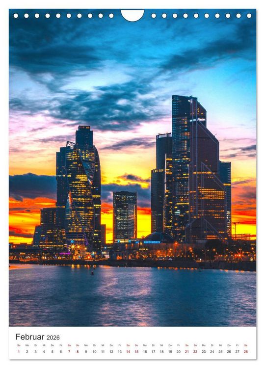 Produktbild: Moskau - Zwischen Oka und Wolga. (Wandkalender 2026 DIN A4 hoch), CALVENDO Monatskalender