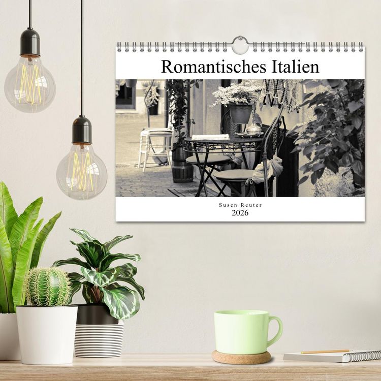 Produktbild: Romantisches Italien (Wandkalender 2026 DIN A4 quer), CALVENDO Monatskalender