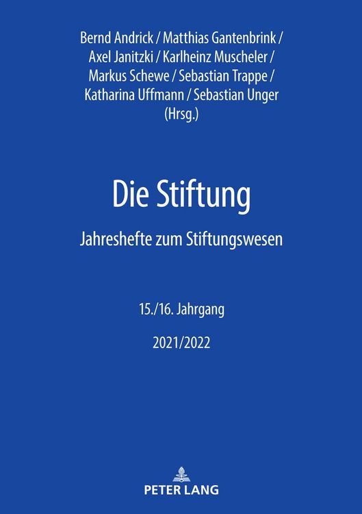Produktbild: Die Stiftung