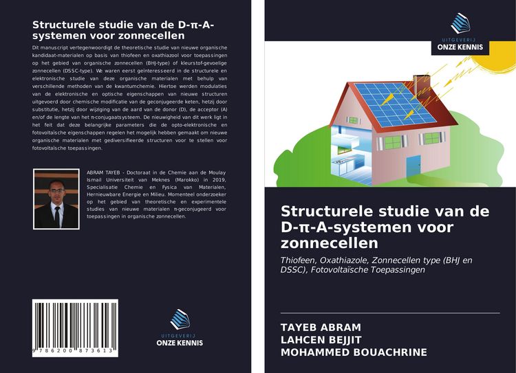 Produktbild: Structurele studie van de D-&iquest;-A-systemen voor zonnecellen