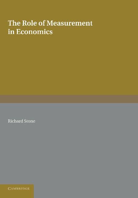 Produktbild: The Role of Measurement in Economics