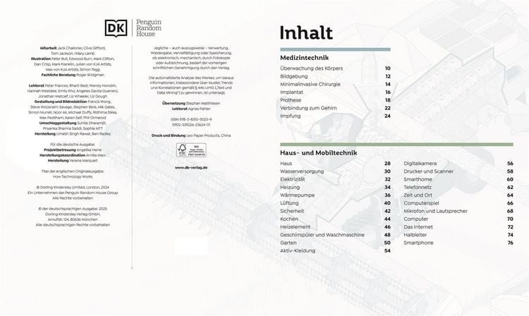 Produktbild: Das gro&szlig;e Buch der Technik