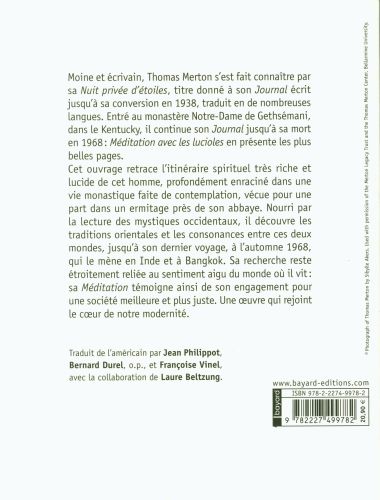 Produktbild: M&eacute;ditation avec les lucioles : journal (1939-1968)