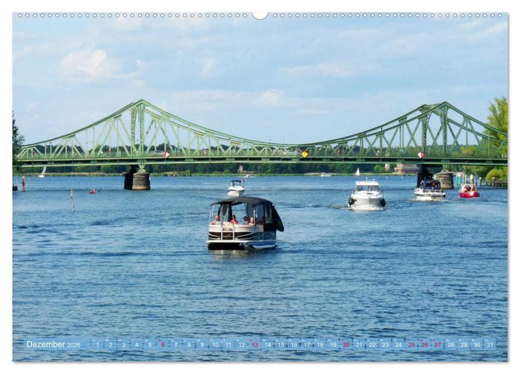 Produktbild: Bootstouren in und um Berlin (Wandkalender 2026 DIN A2 quer), CALVENDO Monatskalender