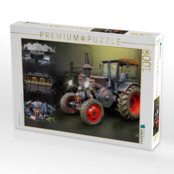 Produktbild: CALVENDO Puzzle Oldtimer Traktor Ursus | 1000 Teile Lege-Gr&ouml;&szlig;e 64x48cm Foto-Puzzle f&uuml;r gl&uuml;ckliche Stunden