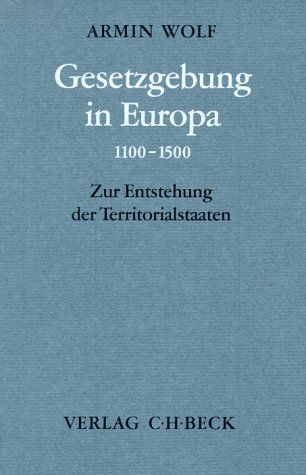 Produktbild: Gesetzgebung in Europa 1100 - 1500