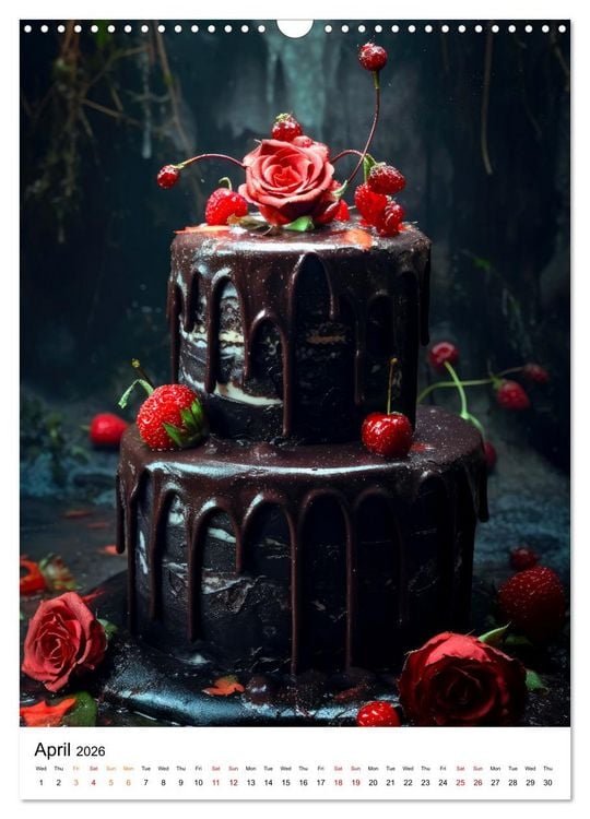 Produktbild: Cake Heaven (Wall Calendar 2026 DIN A3 portrait), CALVENDO 12 Month Wall Calendar