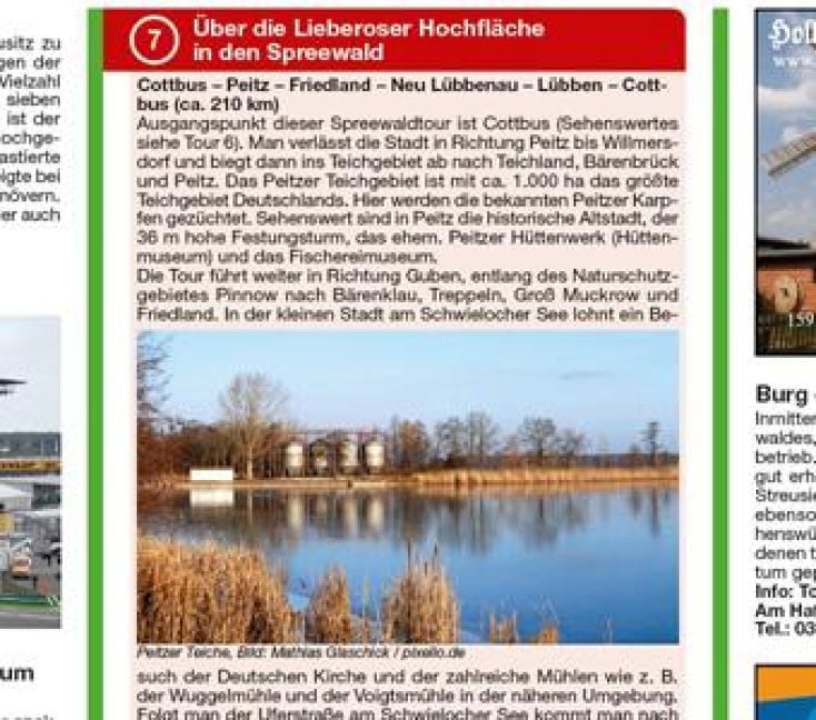 Produktbild: Motorradkarte Lausitz, S&auml;chsisches Elbland