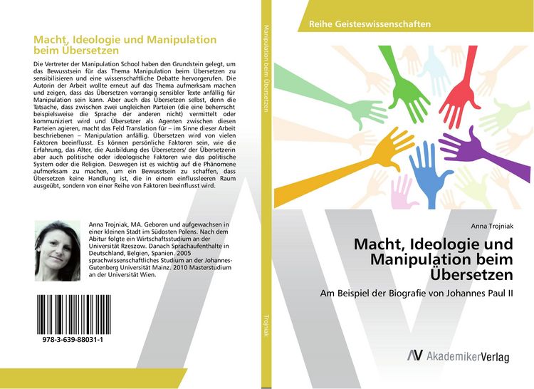 Produktbild: Macht, Ideologie und Manipulation beim &Uuml;bersetzen