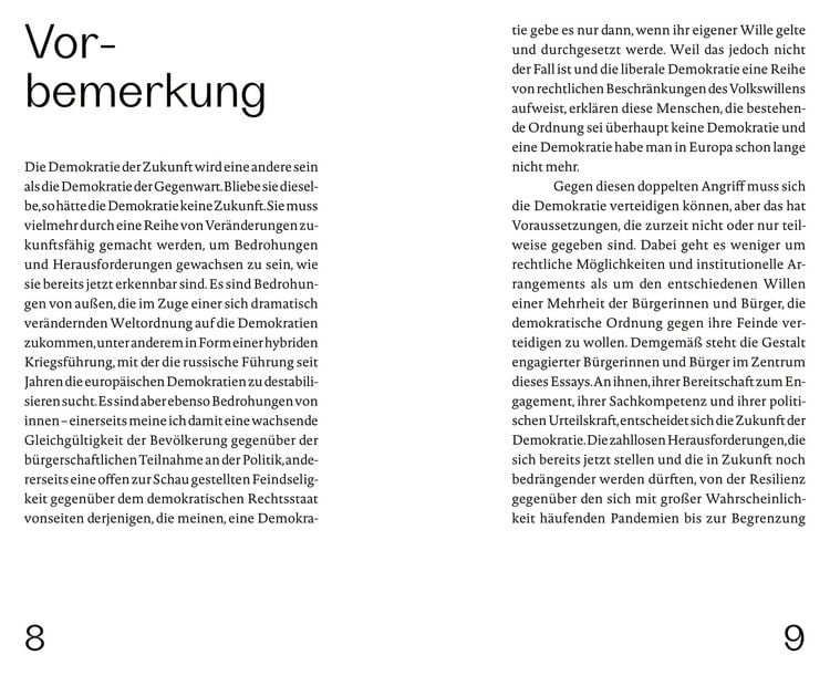 Produktbild: Die Zukunft der Demokratie