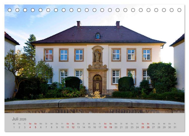 Produktbild: Paderborn Domstadt am Eggegebirge (Tischkalender 2026 DIN A5 quer), CALVENDO Monatskalender