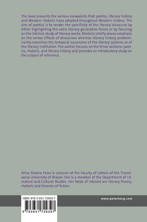 Produktbild: Aspects of Reference in Literary Theory