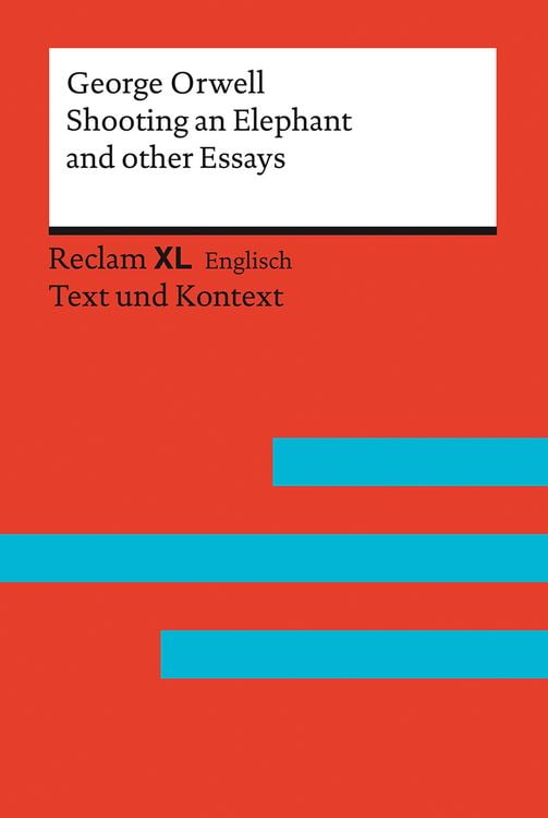 Produktbild: Shooting an Elephant and other Essays