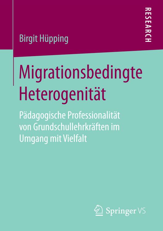 Produktbild: Migrationsbedingte Heterogenit&auml;t