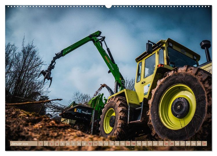 Produktbild: Moderne Landtechnik (Wandkalender 2026 DIN A2 quer), CALVENDO Monatskalender