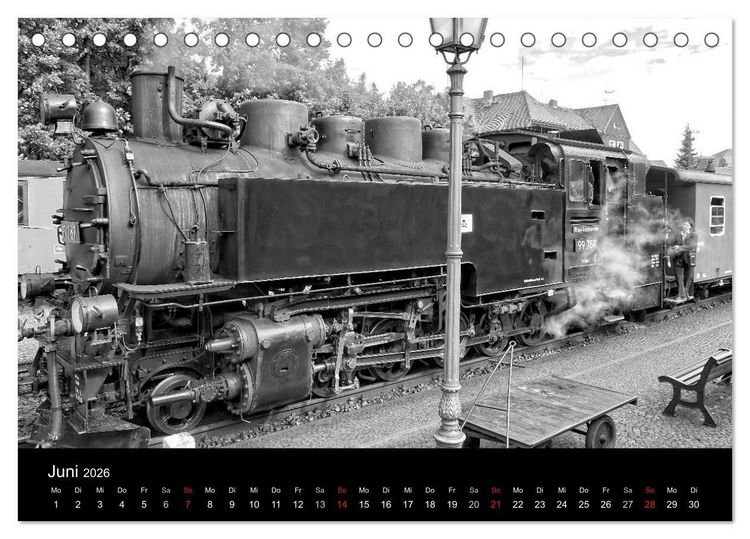 Produktbild: Ein Jahr mit der Schmalspurbahn aus Zittau (Tischkalender 2026 DIN A5 quer), CALVENDO Monatskalender