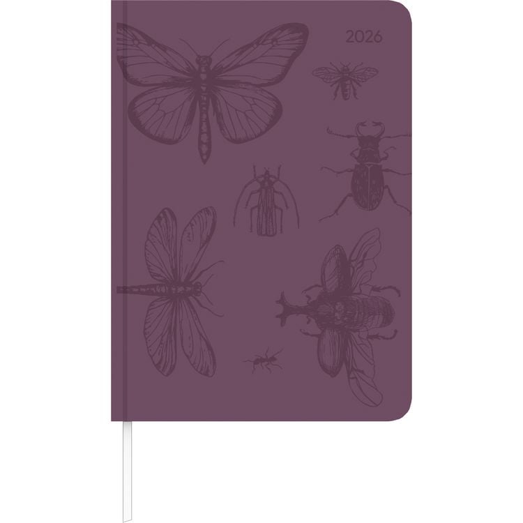 Bild vom Artikel Lady Journal Grande Deluxe Purple 2025 - Taschen-Kalender A5 (15x21 cm) - Tucson Einband - mit Motivprägung - Weekly - 128 Seiten - Alpha Edition vom Autor Alpha Edition