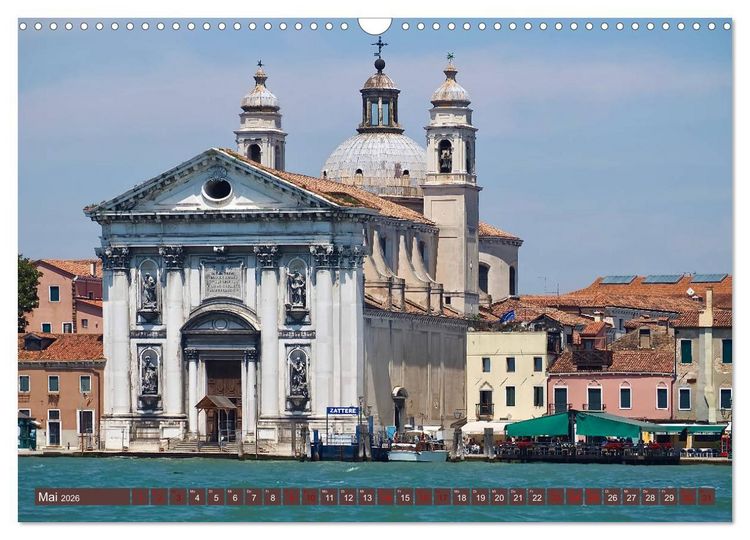 Produktbild: In Sehnsucht Dein Venedig (Wandkalender 2026 DIN A3 quer), CALVENDO Monatskalender