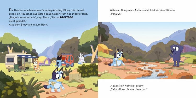 Produktbild: BLUEY &ndash; Zelten