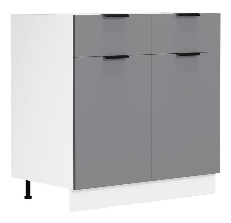 Produktbild: K&uuml;chenschrank B80 cm Unterschrank Schublade Fasola