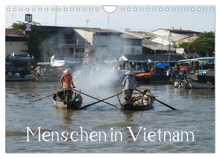Produktbild: Menschen in Vietnam (Wandkalender 2026 DIN A4 quer), CALVENDO Monatskalender