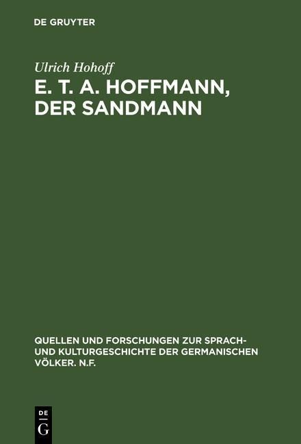 Produktbild: E. T. A. Hoffmann, Der Sandmann