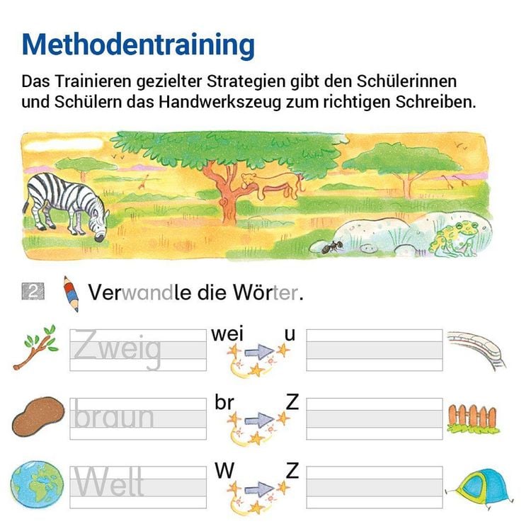 Produktbild: Das &Uuml;bungsheft Rechtschreiben 1