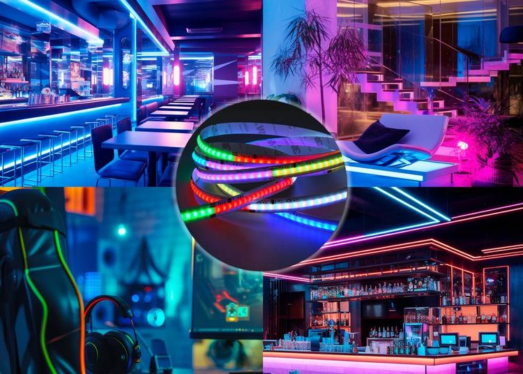 Produktbild: Sygonix SY-5773494 LED-Streifen-Komplettset mit Stecker 230V 5m RGB 1St.