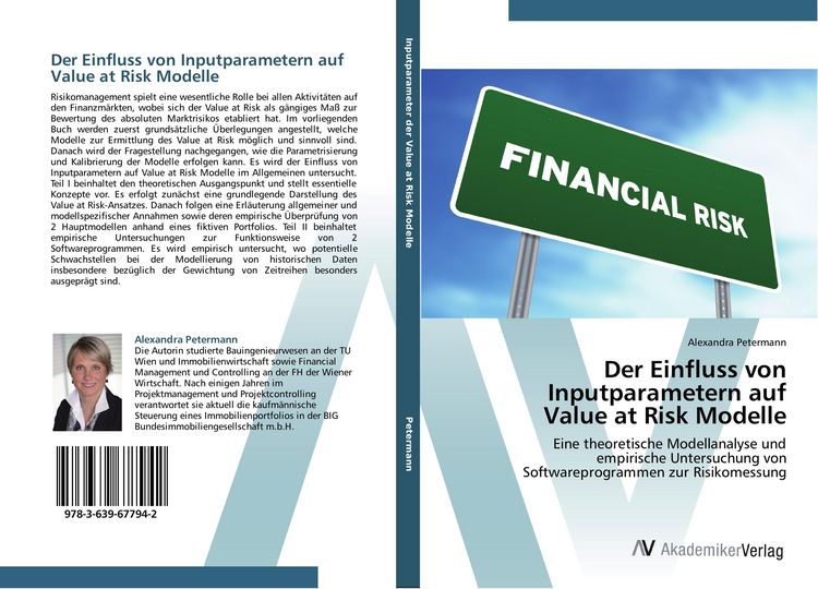Produktbild: Der Einfluss von Inputparametern auf Value at Risk Modelle