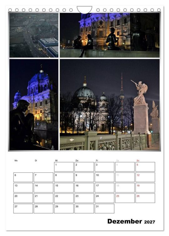 Produktbild: BERLIN / Planer (Wandkalender 2027 DIN A4 hoch), CALVENDO Monatskalender
