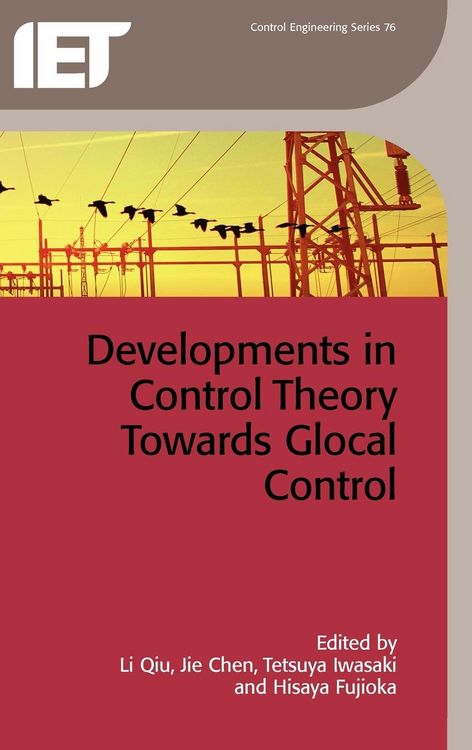 Produktbild: Developments in Control Theory Towards Glocal Control