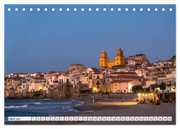Produktbild: Italien - Sizilien (Tischkalender 2026 DIN A5 quer), CALVENDO Monatskalender