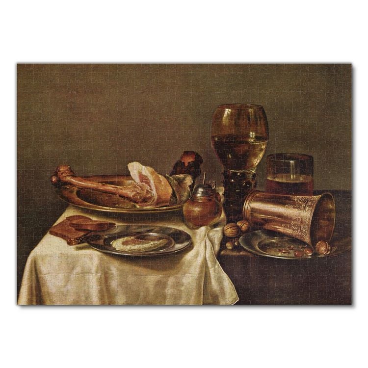 Produktbild: Lais Puzzle Willem Claesz. Heda - Stilleben mit Schinken 1000 Teile