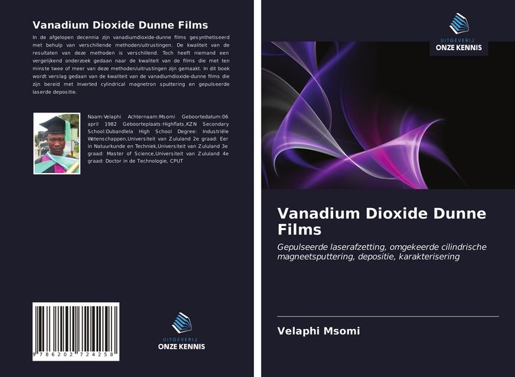 Produktbild: Vanadium Dioxide Dunne Films