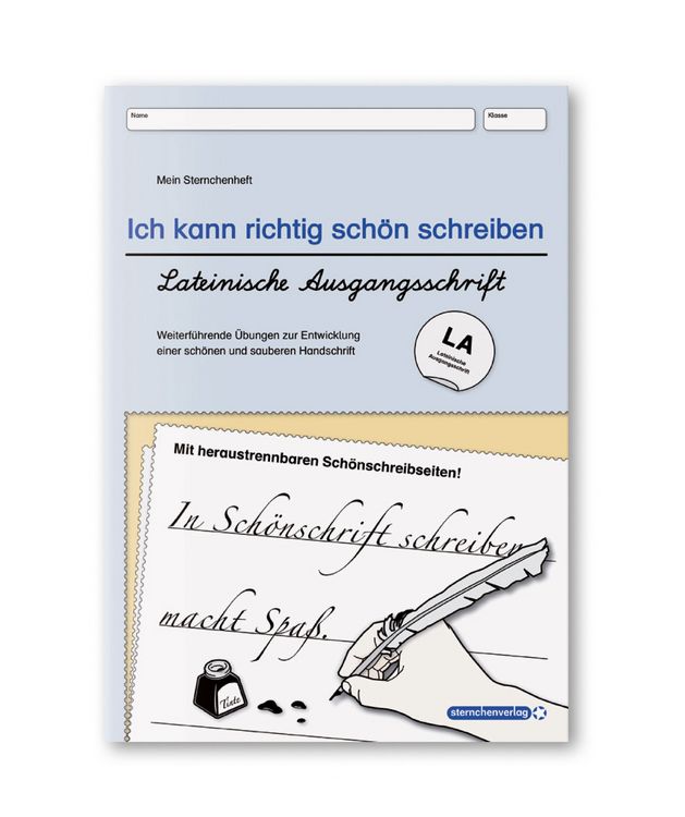 Produktbild: Ich kann die Schreibschrift LA + &Uuml;bungsheft 1 und 2 - Lateinische Ausgangsschrift - 3 Hefte im Set