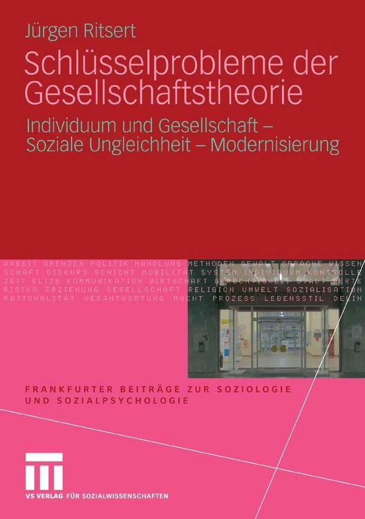 Produktbild: Schl&uuml;sselprobleme der Gesellschaftstheorie